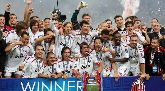 Vô địch C1 cùng AC Milan. (Nguồn: Internet).