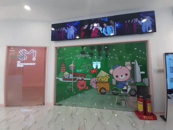 Khu vực Dream my join có hai căn phòng xanh và hồng (Nguồn: Bloganchoi)