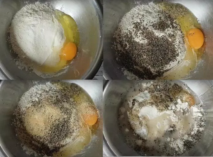 Làm lớp bột áo gà (Ảnh: Cultured Cuisine) Làm lớp bột áo gà (Ảnh: Cultured Cuisine)