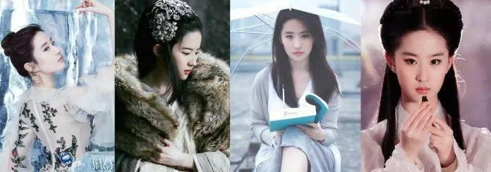 Nét đẹp trong trẻo, thuần khiết của Lưu Diệc Phi trong các tạo hình khác nhau (ảnh; internet)