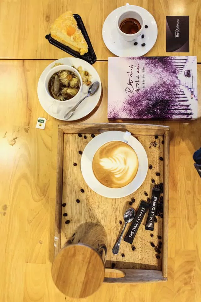 The Daily Coffee có menu đa dạng và chất lượng (Nguồn: FB The Daily Coffee)