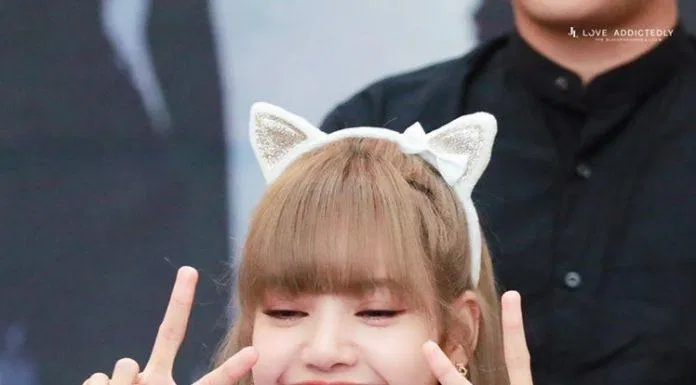 Lisa nổi tiếng là một idol "cuồng" mèo (Ảnh: Internet)