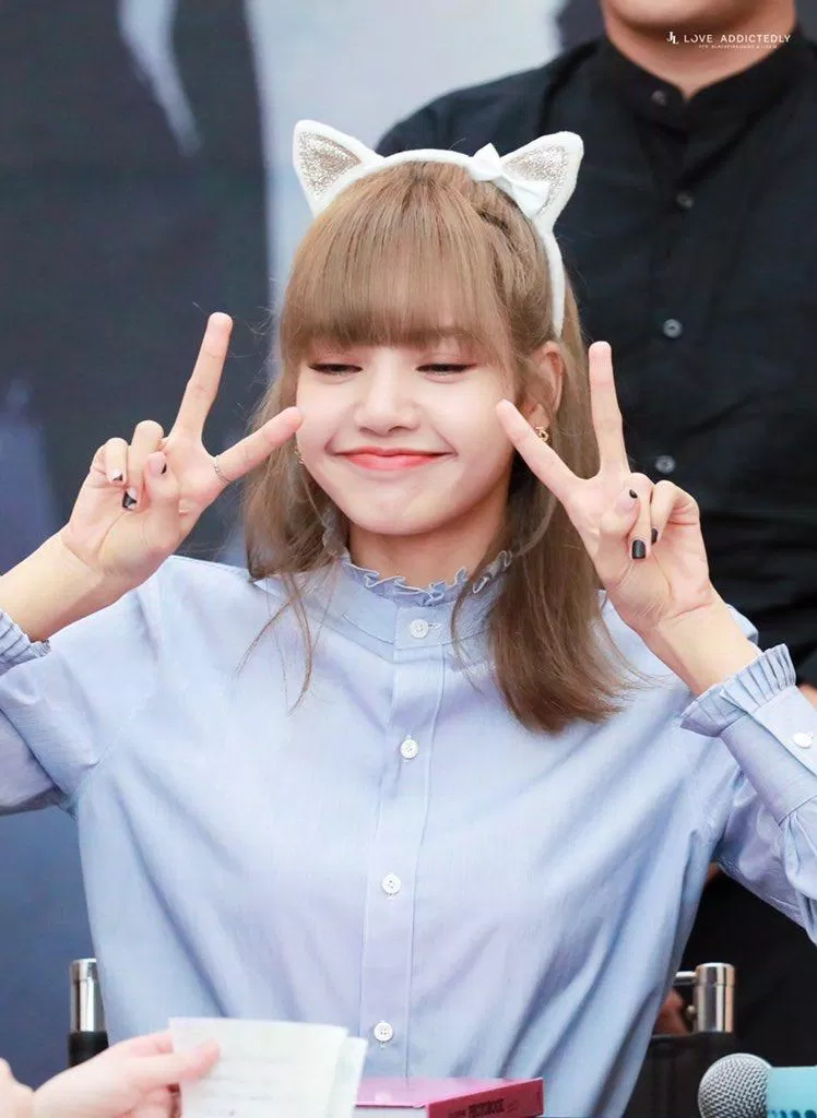 Lisa nổi tiếng là một idol "cuồng" mèo (Ảnh: Internet)