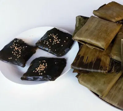 Bánh gai đen thuần Việt. (Ảnh: Internet)