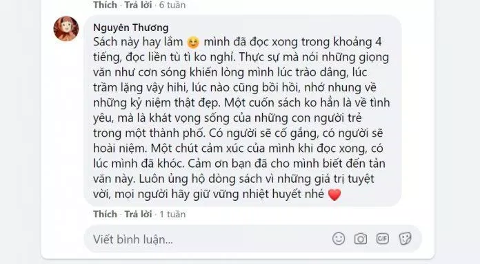 Những cảm xúc chân thật sau khi đọc xong cuốn tản văn (Nguồn: BlogAnChoi)