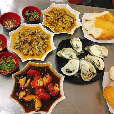 Ngất ngây với vô vàn món hải sản tươi ngon. (Ảnh: BlogAnChoi) Ngất ngây với vô vàn món hải sản tươi ngon. (Ảnh: BlogAnChoi)