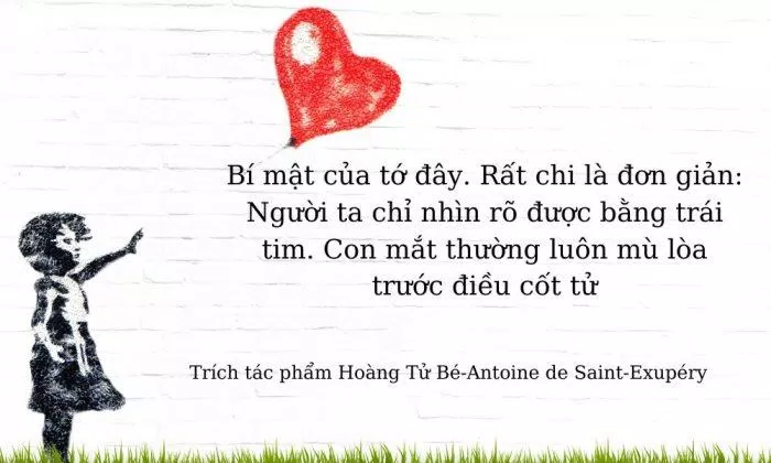 Trích tác phẩm Hoàng Tử Bé (Nguồn ảnh: internet) Trích tác phẩm Hoàng Tử Bé (Nguồn ảnh: internet)