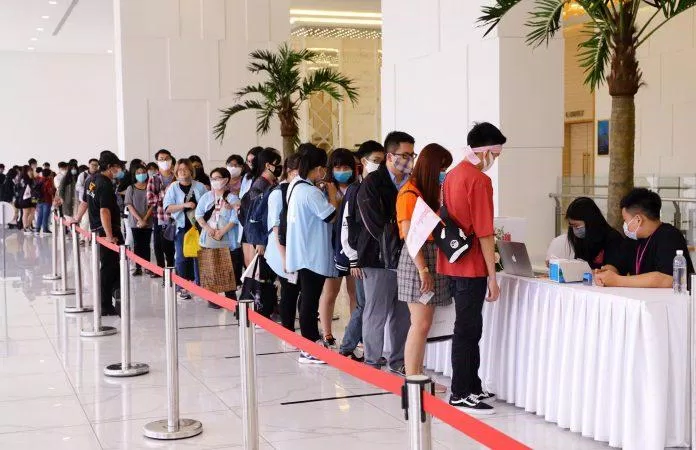 Sự kiện handshake thu về loạt thành tích ấn tượng của SGO48. (Nguồn: Internet) Sự kiện handshake thu về loạt thành tích ấn tượng của SGO48. (Nguồn: Internet)