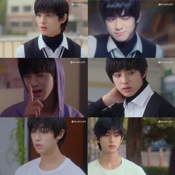 Kim Minkyu điển trai trong mọi khung hình. (Nguồn: Internet) Kim Minkyu điển trai trong mọi khung hình. (Nguồn: Internet)