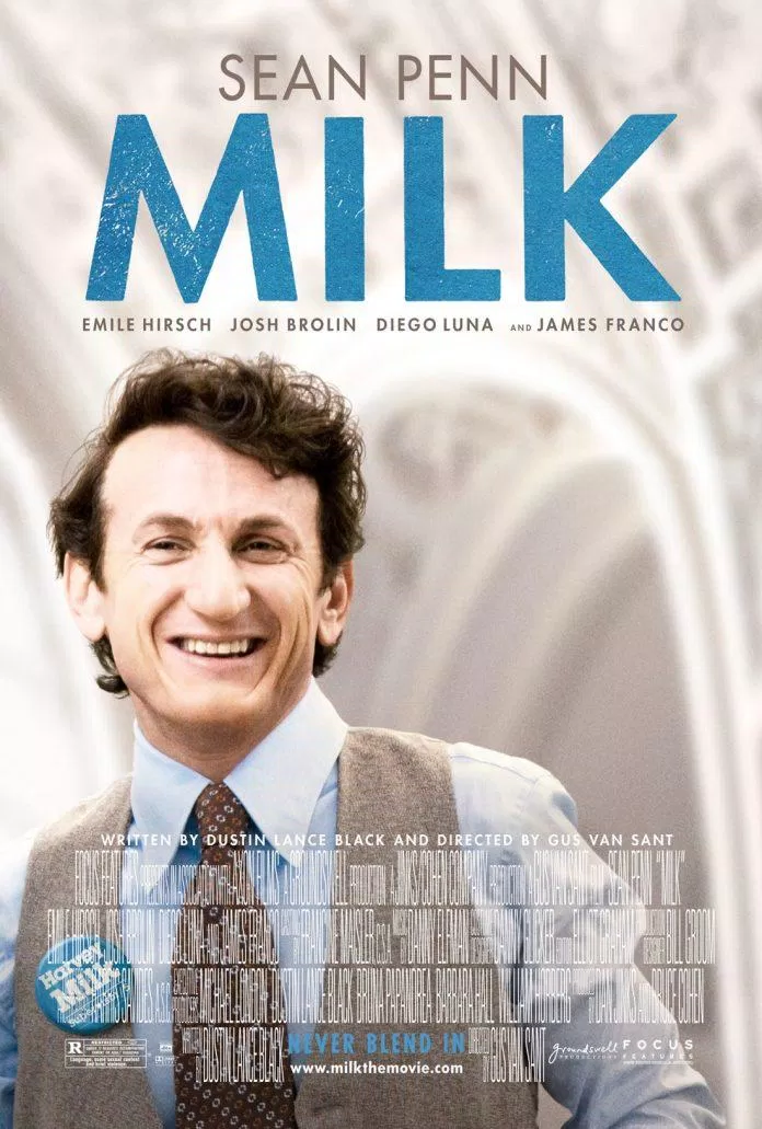 Poster phim Milk. Ảnh: Internet