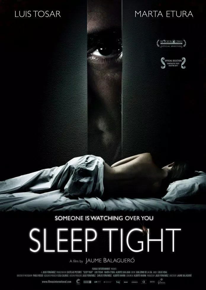 Poster phim Sleep Tight. (Ảnh: Internet)