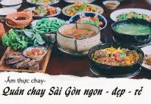 Các quán chay Sài Gòn ngon, nổi tiếng. (Ảnh: Internet)