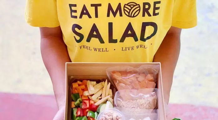 Nguyên liệu của Eat More Salad rất tươi sạch (Nguồn : FB Eat More Salad)