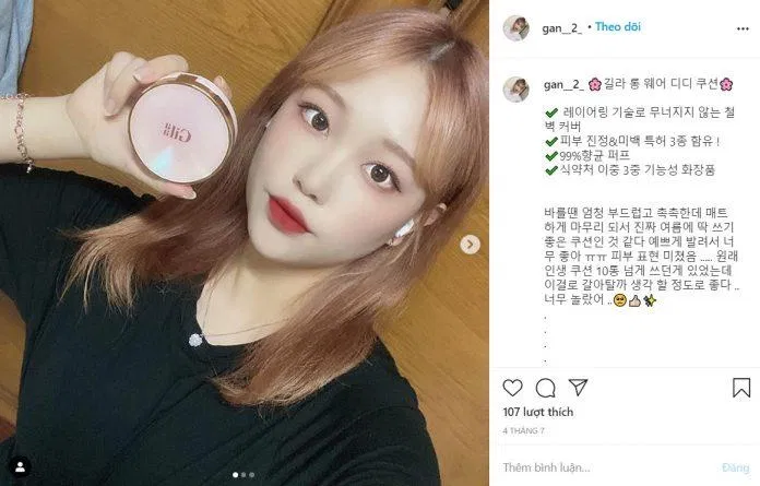 Review Gilaa Long Wear DD Cushion: liệu có dưỡng trắng, chống lão hóa và che phủ hoàn hảo? Adenosine beauty blogger Bisabolol che khuyết điểm chống lão hoá cushion cushion hàn quốc DD cushion dưỡng ẩm trắng da Dưỡng trắng Gilaa Gilaa Cosmetic gilaa cushion Gilaa DD Longwear Cushion gilaa long wear dd cushion Gilaa Saffron lão hóa Madecassoside Multiex Bsasm nhụy hoa nghệ tây Niacinamide phấn nước saffrons sản phẩm thiết kế thương hiệu
