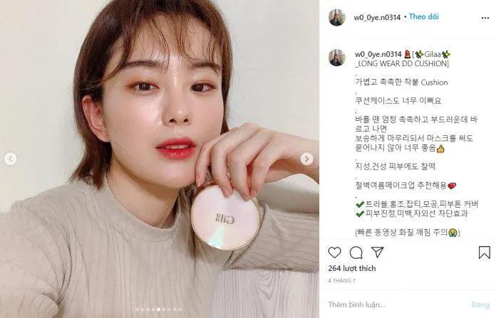 Review Gilaa Long Wear DD Cushion: liệu có dưỡng trắng, chống lão hóa và che phủ hoàn hảo? Adenosine beauty blogger Bisabolol che khuyết điểm chống lão hoá cushion cushion hàn quốc DD cushion dưỡng ẩm trắng da Dưỡng trắng Gilaa Gilaa Cosmetic gilaa cushion Gilaa DD Longwear Cushion gilaa long wear dd cushion Gilaa Saffron lão hóa Madecassoside Multiex Bsasm nhụy hoa nghệ tây Niacinamide phấn nước saffrons sản phẩm thiết kế thương hiệu