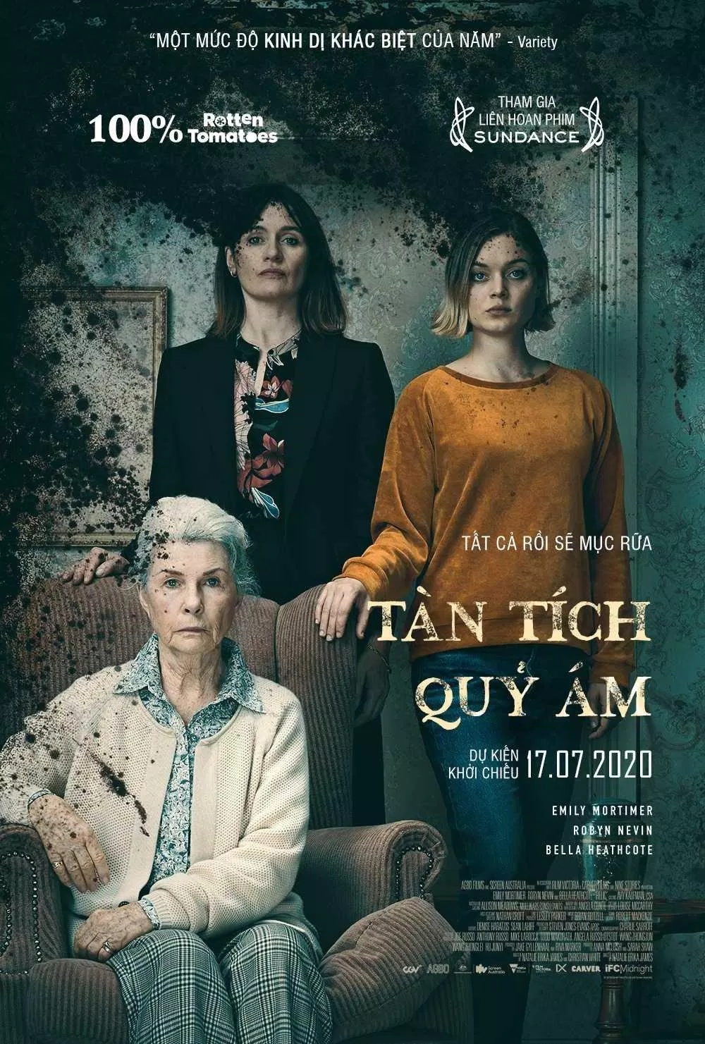 Poster phim Tàn Tích Quỷ Ám. (Ảnh: Internet)