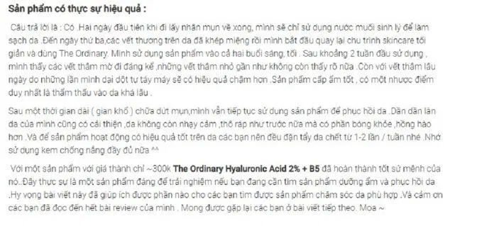 Review The Ordinary Hyaluronic Acid 2 + B5 Serum có tốt không? Axit Hyaluronic dưỡng ẩm dưỡng ẩm da dầu dưỡng ẩm da khô dưỡng ẩm dành cho da mụn hyaluronic acid mỹ phẩm The Ordinary Pentylene Glycol phục hồi da Propanediol review mỹ phẩm review the ordinary serum b5 Serum dưỡng ẩm serum dưỡng phục hồi da Serum phục hồi da serum The Ordinary serum Timeless B5 serum vitamin b5 The Ordinary The Ordinary Hyaluronic Acid 2 B5 Serum thiết kế thương hiệu tinh chất phục hồi da tinh chất Timeless B5 Hydration Serum vitamin B5 serum