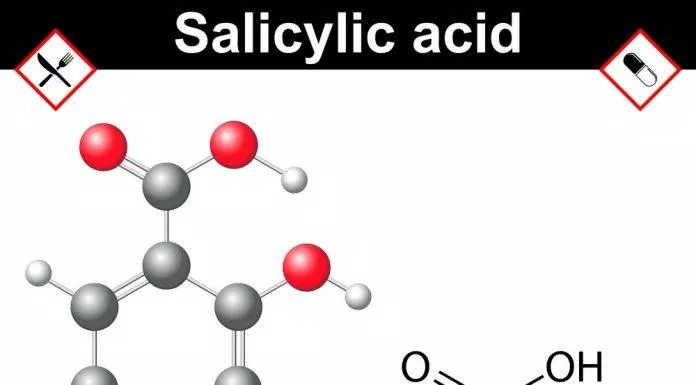 Cấu trúc hóa học của Salicylic Acid. (Nguồn: Internet)
