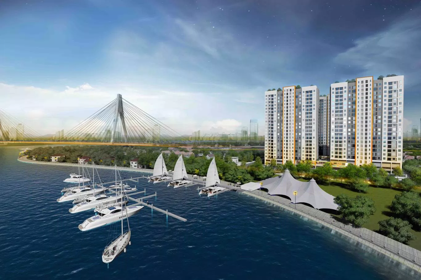 Samsora Riverside căn hộ dành cho mỗi gia đình (Ảnh: Internet)