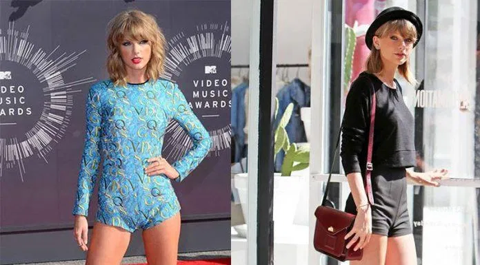 Taylor Swift hơi sốc khi đôi chân của cô được định giá 40 triệu USD. (Ảnh: Internet)