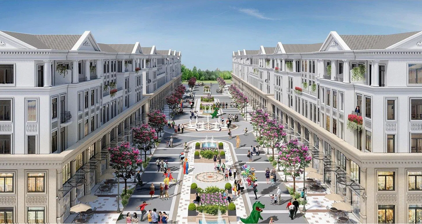 Xu hướng phát triẻn tiếp theo của thị trường bất động sản là mô hình shop house (Ảnh: Internet)