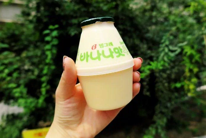 Sữa chuối là thức uống quốc dân tại Hàn (Nguồn: Internet)