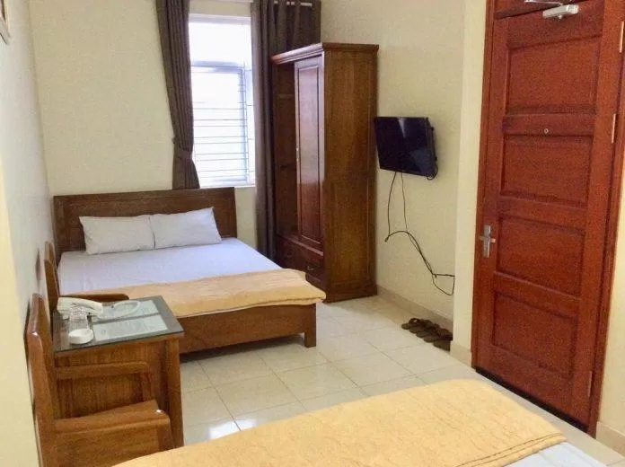 Tay Dai Duong Guesthouse với phòng nghỉ đơn giản, sạch sẽ. (Ảnh: Internet)