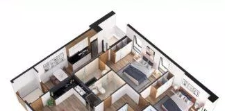 Thiết kế căn hộ cho bạn lựa chọn theo ý muốn (Ảnh: Internet)