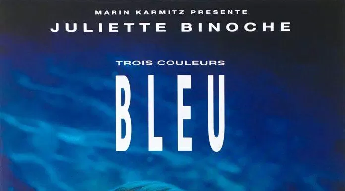 Poster phim Three Colours: Blue (nguồn: Internet)