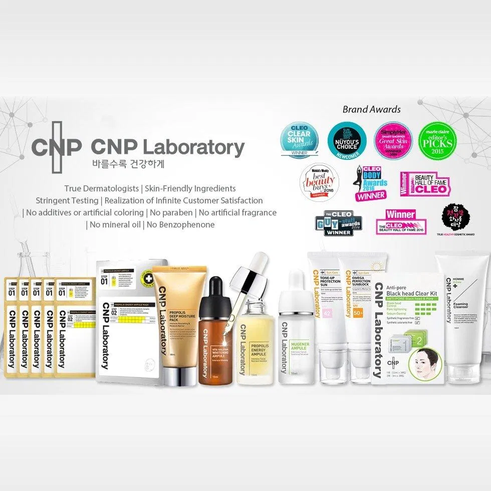 Thương hiệu CNP Laboratory là một hãng dược mỹ phẩm nổi tiếng (Nguồn: Internet.)