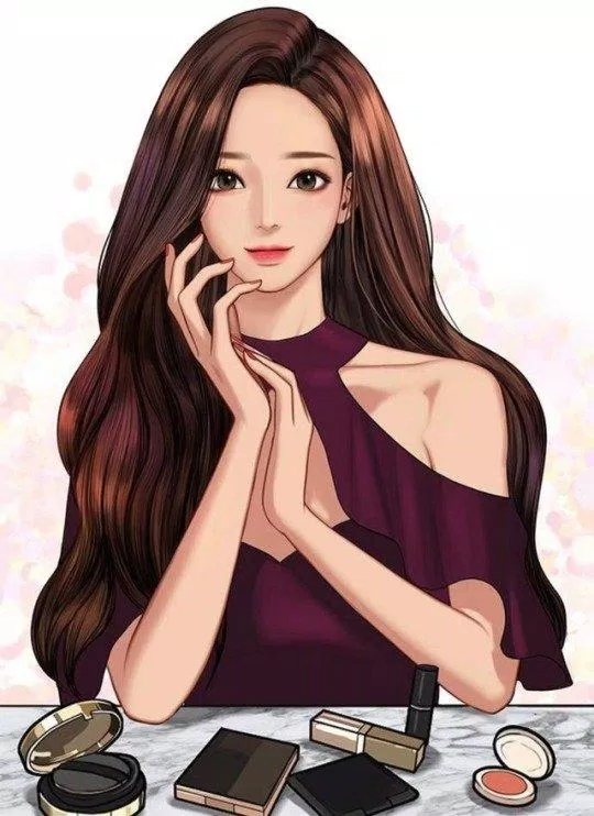 Trung tâm của bộ truyện "True Beauty", nữ sinh có niềm đam mê lớn với trang điểm Im Jookyung (Nguồn: Internet).