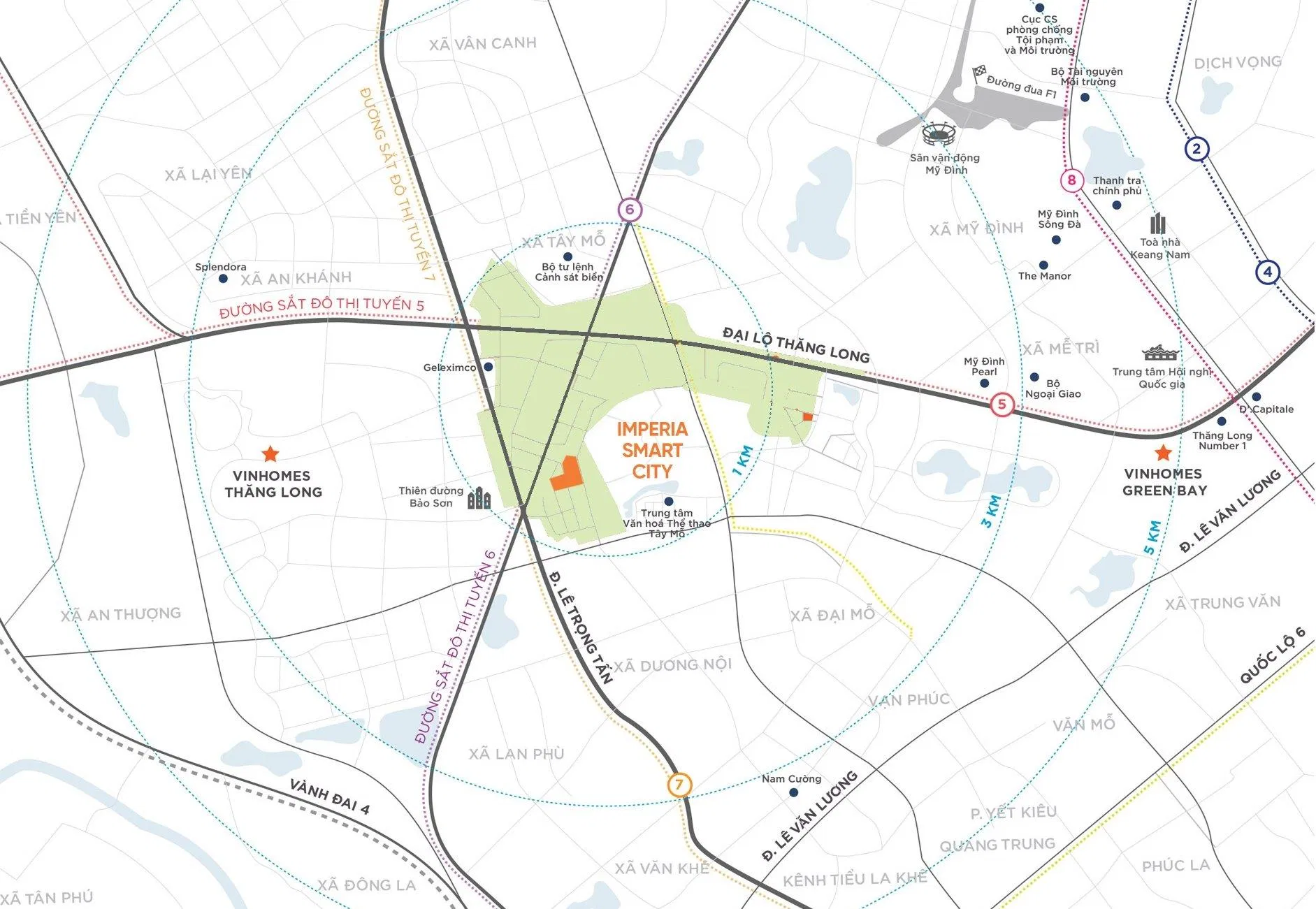 Dự án Imperia Smart City với vị trí “vàng” bất động sản bộ ngoại giao city dự án đường đua f1 Hà Nội imperia Imperia Garden Imperia Sky Garden Imperia smart city mik MIK Group mỹ đình sản phẩm sân vận động mỹ đình smart thị trường bất động sản vinhomes