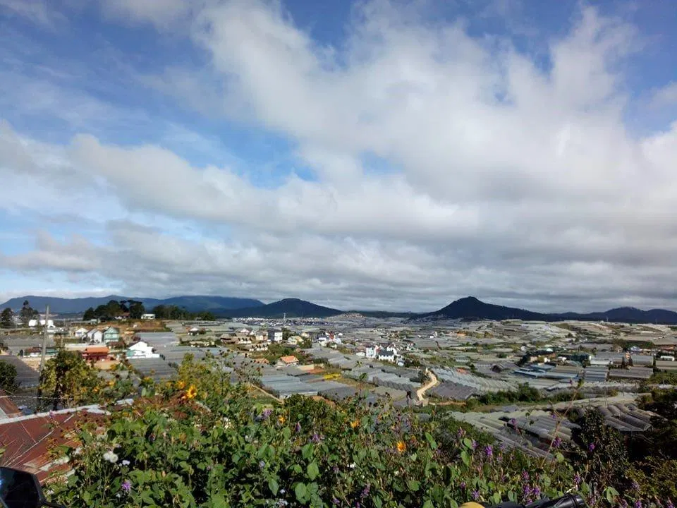 Ngắm cảnh nhà lồng trồng hoa từ trên đồi cao tại Đà Lạt ( BlogAnChoi) Ngắm cảnh nhà lồng trồng hoa từ trên đồi cao tại Đà Lạt ( BlogAnChoi)
