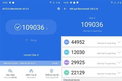 Điểm antutu cực cao đem lại trải nghiệm cực mượt (ảnh internet)