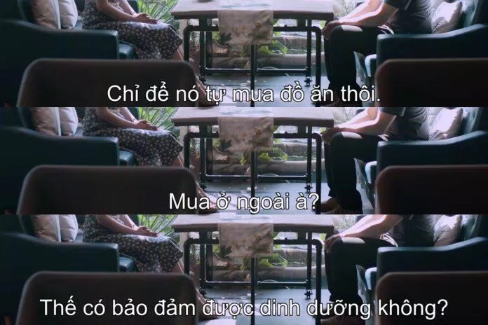 Hạ Tử Thu phải tự đi mua đồ ăn cho mình từ khi còn nhỏ (Ảnh: Internet)