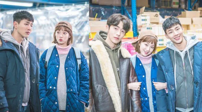 Kim Ji Soo cũng xuất hiện trong Tiên Nữ Cử Tạ để ủng hộ cho anh bạn thân Nam Joo Hyuk. (Ảnh: Internet)