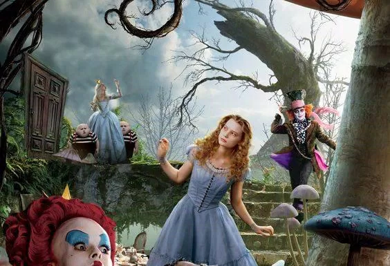 Poster Alice ở xứ sở thần tiên (nguồn ảnh: Internet)