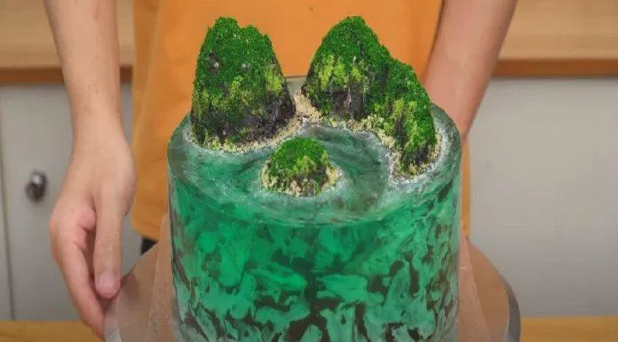 Cách làm bánh thạch đại dương (Ocean Jelly Cake) độc lạ cực hot bánh thạch đại dương bánh thạch đảo cách làm cách làm bánh Cách làm bánh thạch đại dương dinh dưỡng học làm bánh tại nhà làm bánh nguyên liệu Sổ tay học nấu ăn