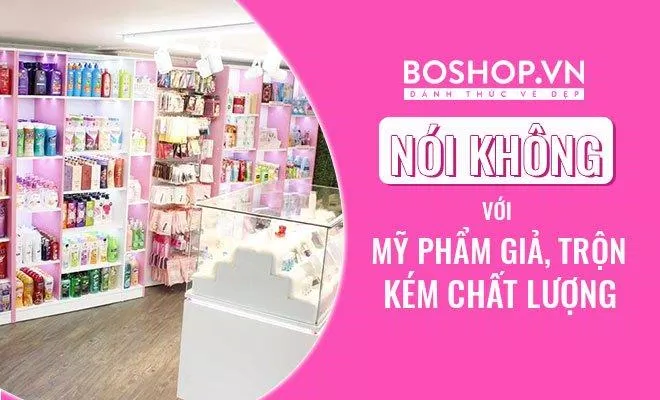 Bo Shop - Chuỗi cửa hàng mỹ phẩm chính hãng tại Hồ Chí Minh. (Ảnh: Internet)