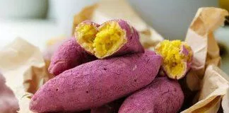Bánh khoai lang tím Hàn Quốc thơm ngon, đẹp mắt lại giàu dinh dưỡng (Nguồn: Internet)
