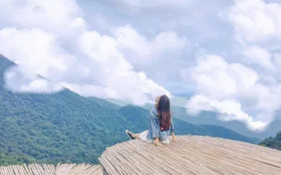Cầu mây Tam Đảo (nguồn: internet)