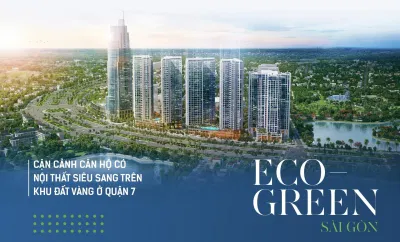 Chuỗi thông tin dự án Eco Green Sài Gòn (Ảnh: Internet)