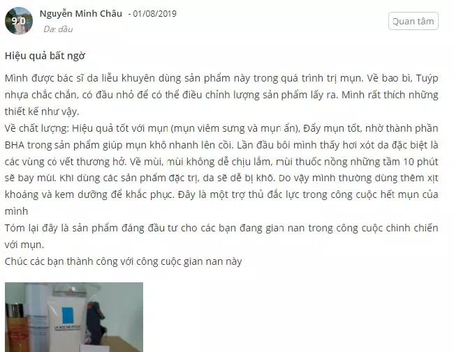 Đánh giá của khách hàng trên trang Sheis (Nguồn: Internet)