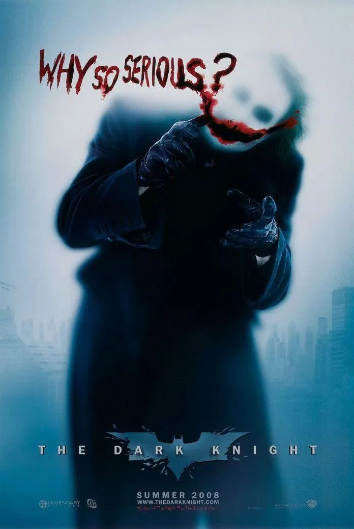 Poster phim The Dark Knight.