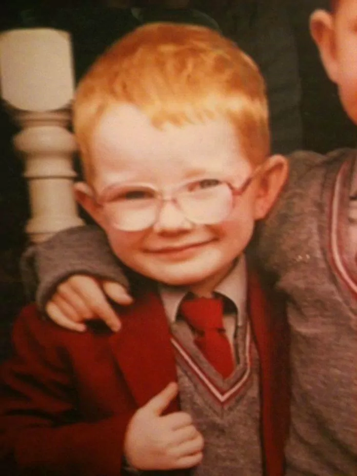 Ed Sheeran lúc nhỏ (Ảnh: Internet)