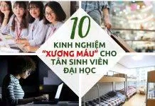 Kinh nghiệm cho tân sinh viên. (Ảnh: internet)