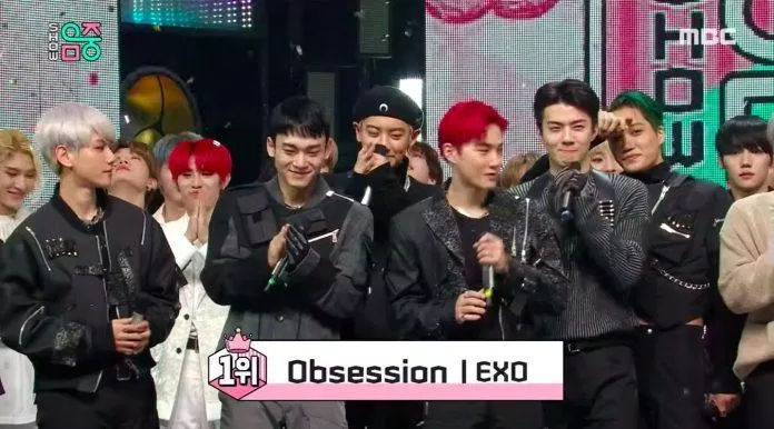 Obsession của EXO giành chiến thắng trên Show! Music Core (Nguồn: Internet)