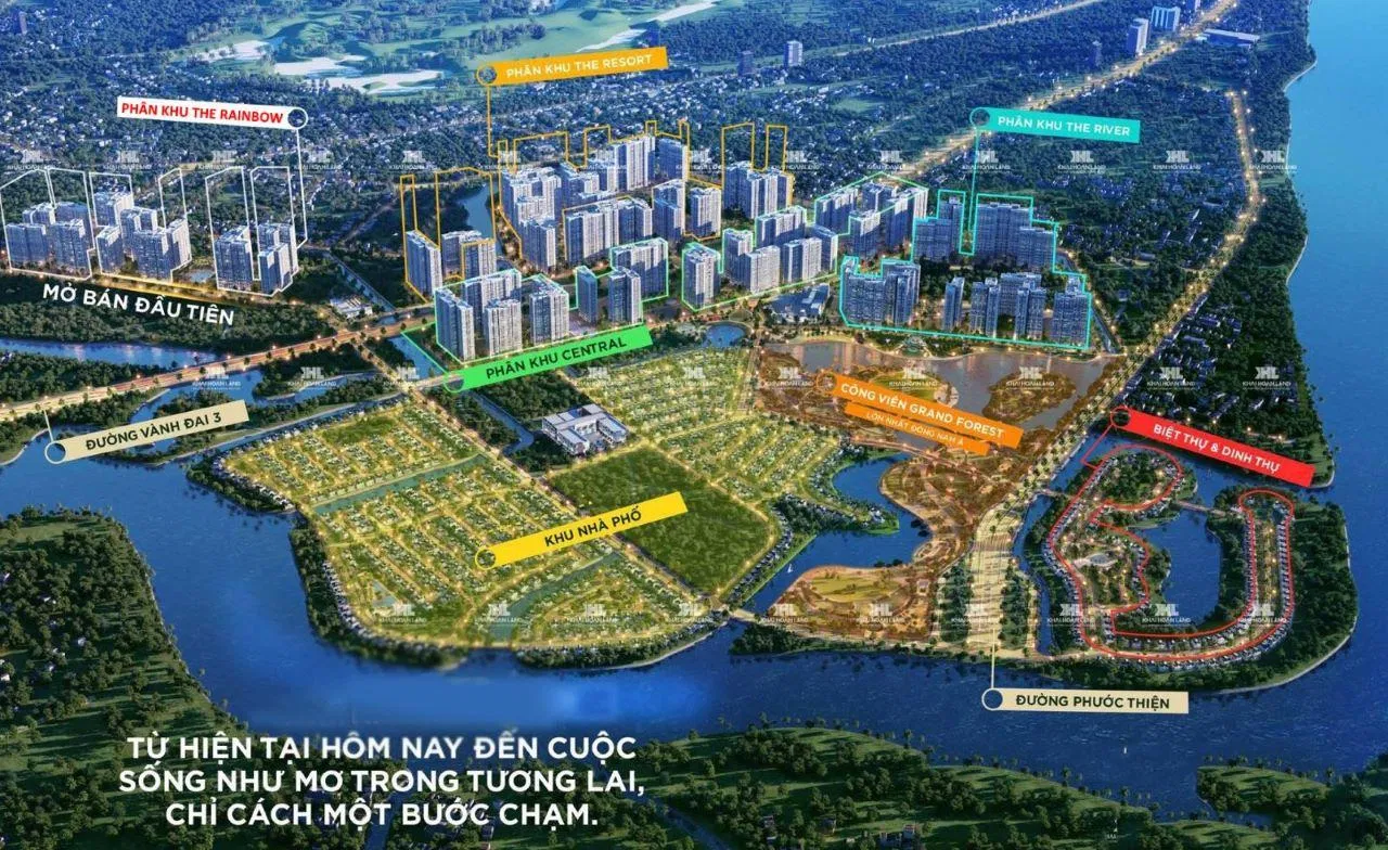 Hình ảnh tổng quan Vinhomes Grand Park (Ảnh: Internet)