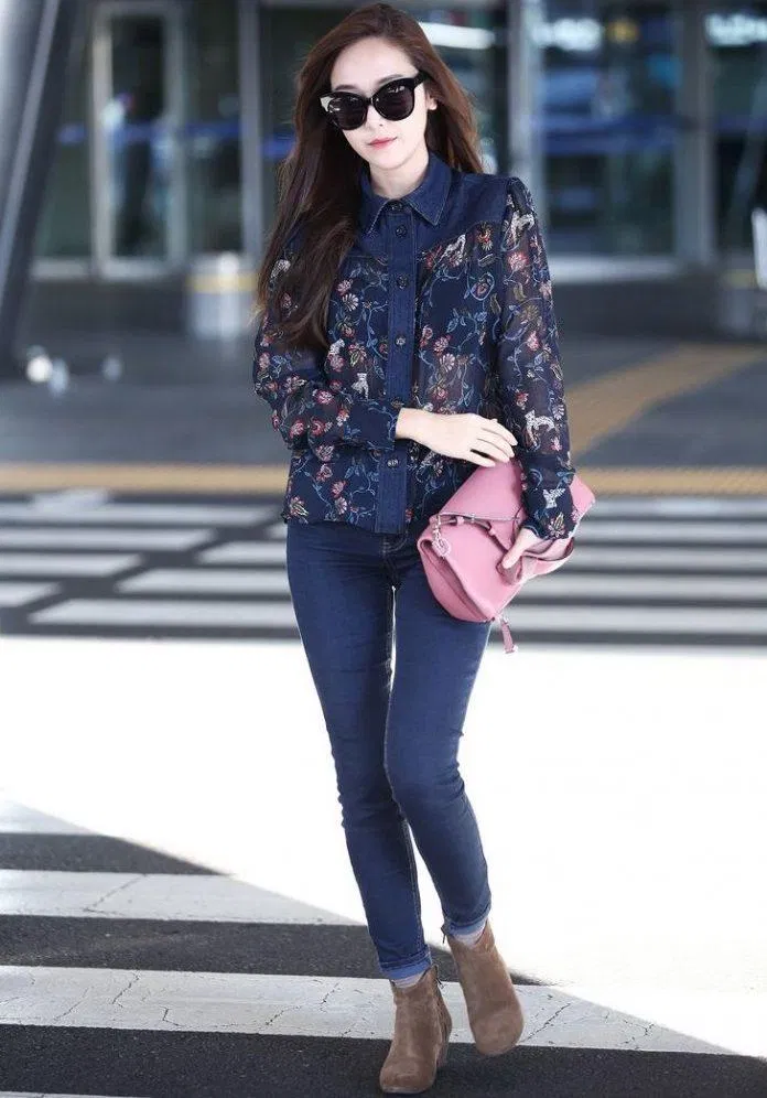 Thời trang sân bay của cô luôn được xem là huyền thoại (Nguồn: Internet)