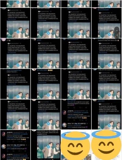 Jungkook còn được mọi người gọi là đại sứ sức khỏe của WHO (Ảnh: Twitter)